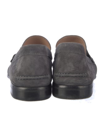 Salvatore Ferragamo Suede Dress Loafers