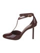 Ferragamo Patent Leather T-Strap Pumps