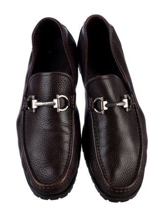 Ferragamo Leather Dress Loafers