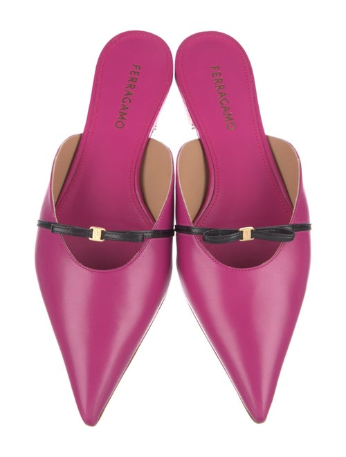 Ferragamo Leather Mules