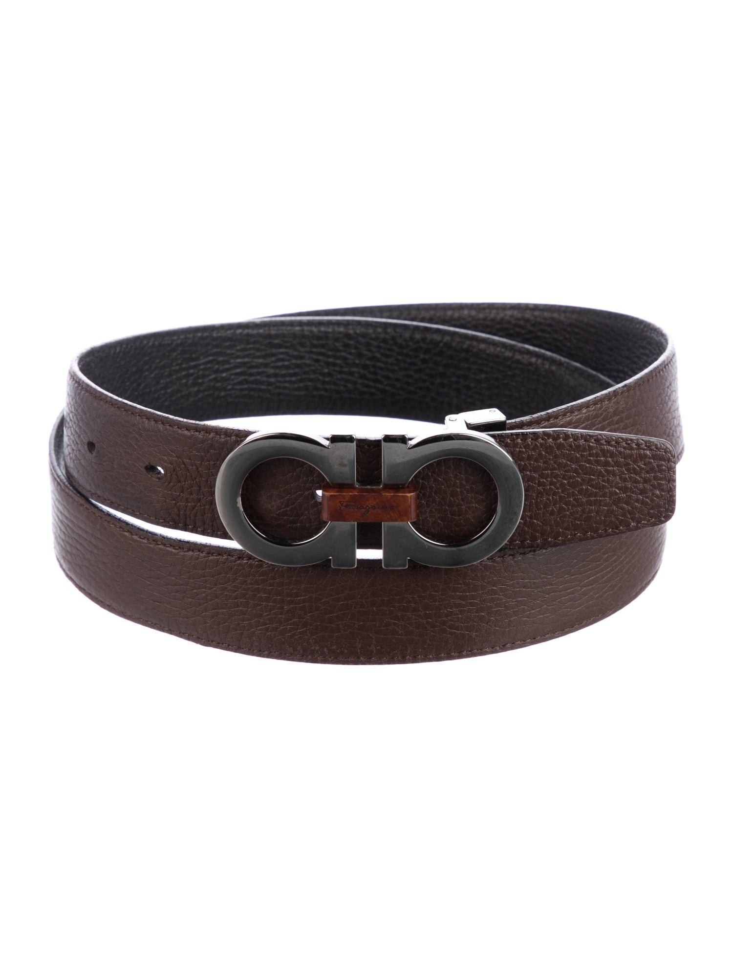 Ferragamo Leather Waist Belt