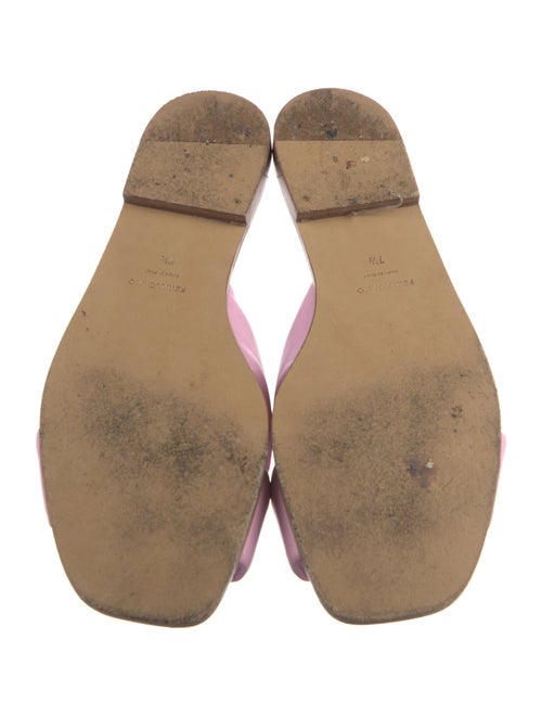 Ferragamo Leather Slides