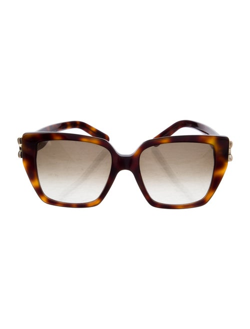 Salvatore Ferragamo Oversize Gradient Sunglasses