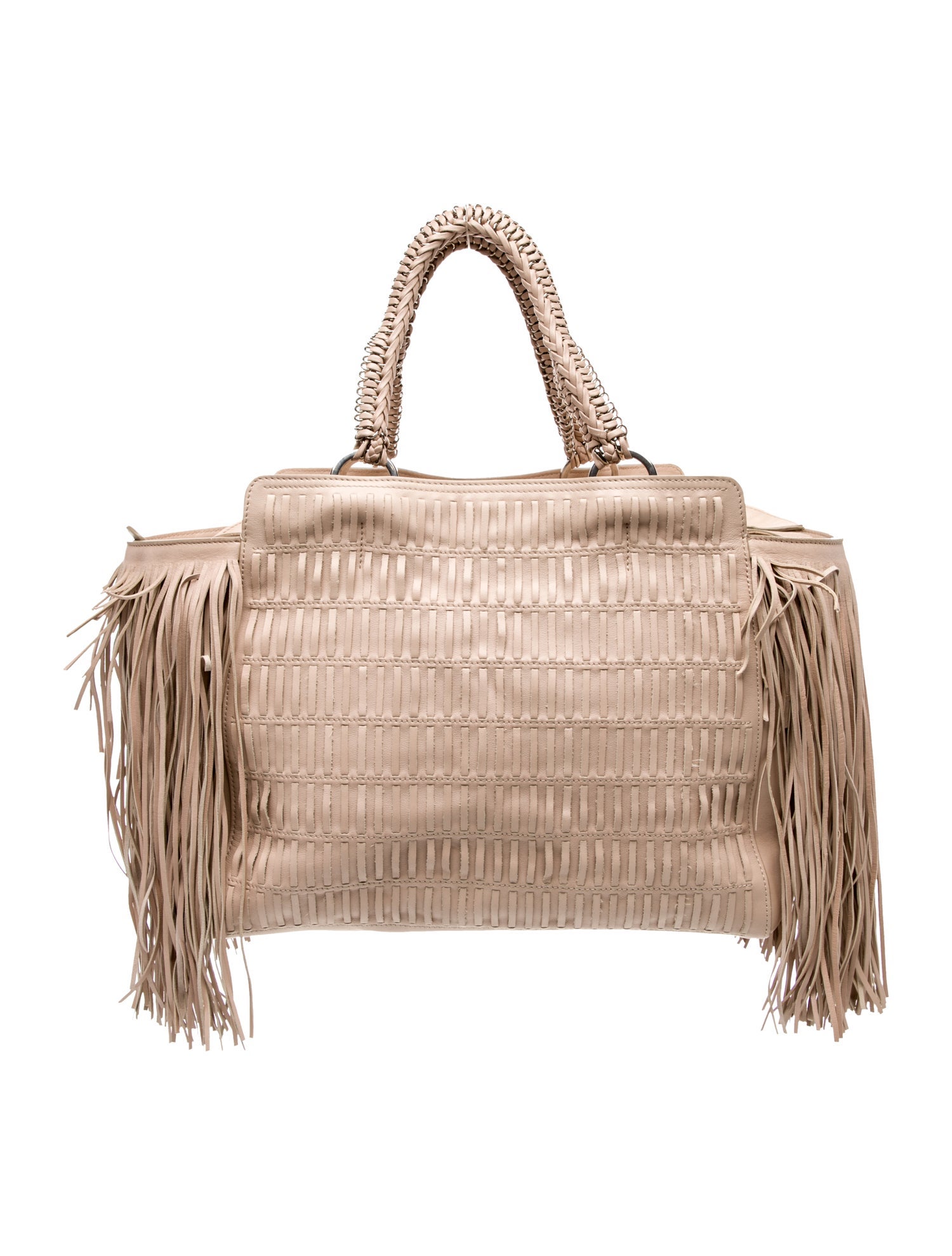 Ferragamo Leather Top Handle Bag