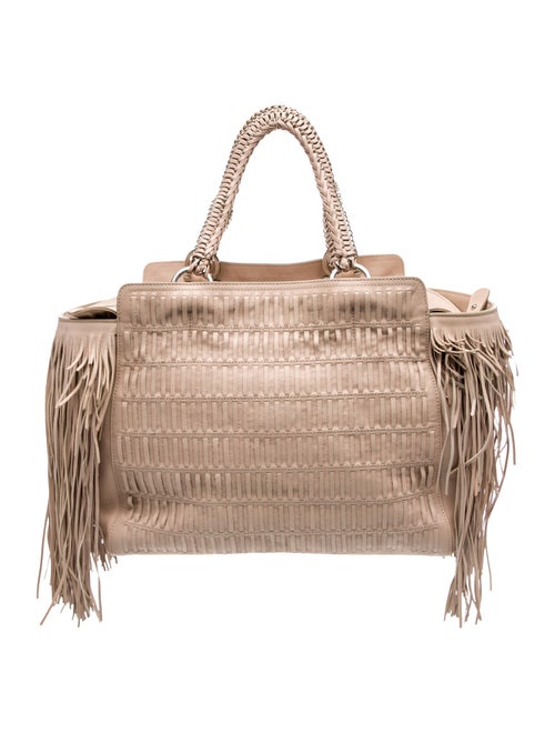 Ferragamo Leather Top Handle Bag