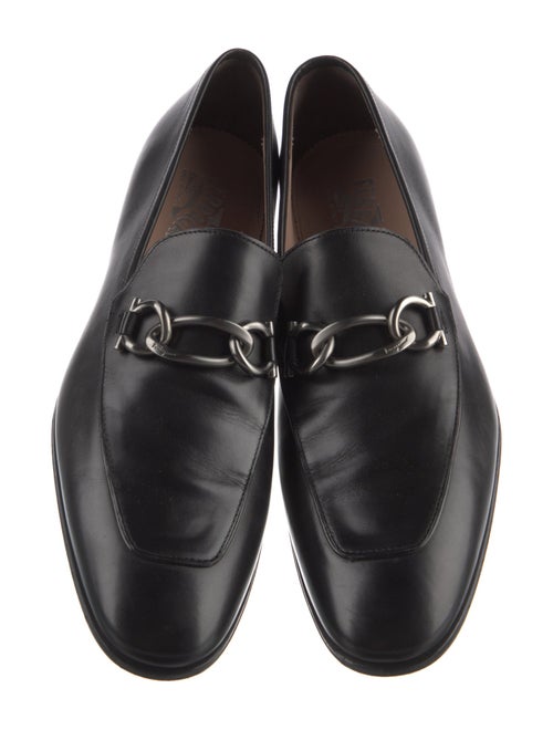 Ferragamo Leather Dress Loafers