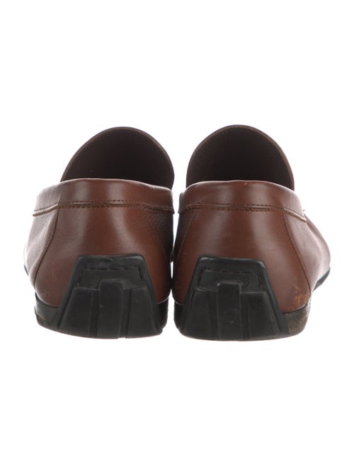 Ferragamo Horsebit Accent Leather Loafers