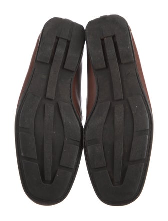 Ferragamo Horsebit Accent Leather Loafers