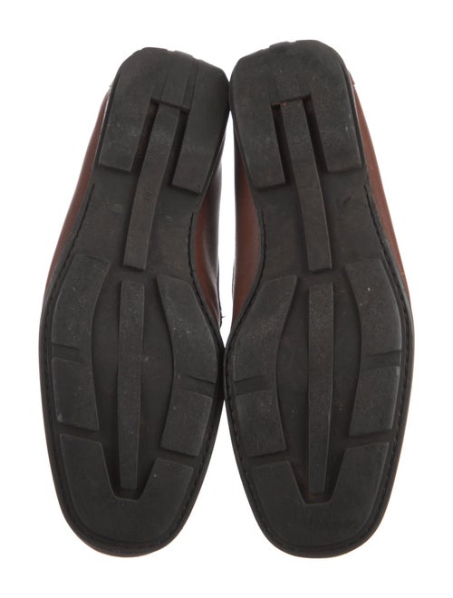 Ferragamo Horsebit Accent Leather Loafers