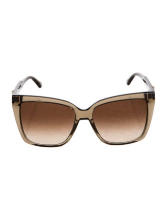 Ferragamo Oversize Gradient Sunglasses