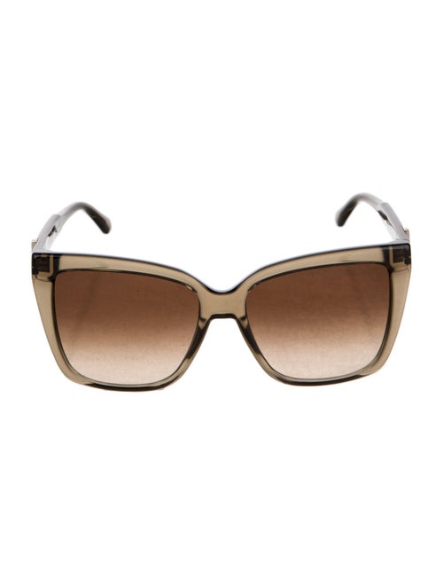 Ferragamo Oversize Gradient Sunglasses