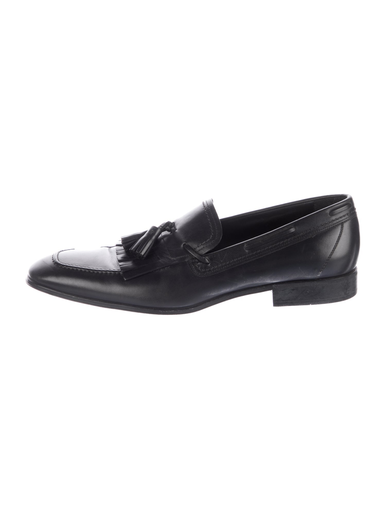 Ferragamo Leather Dress Loafers