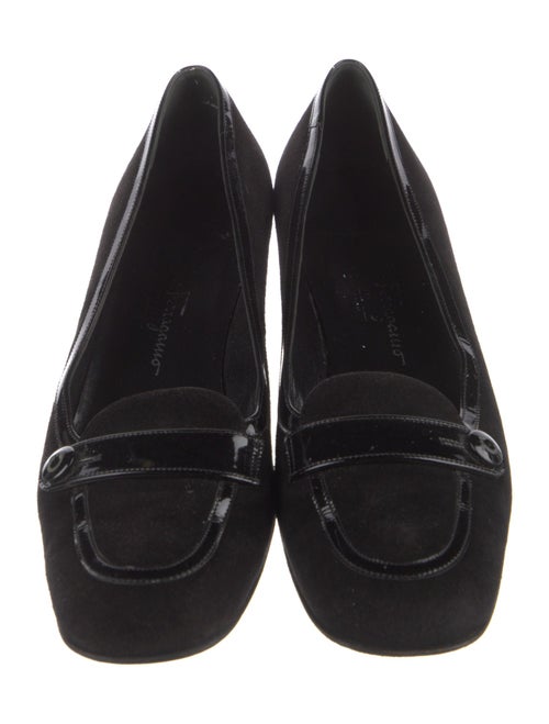 Ferragamo Suede Pumps