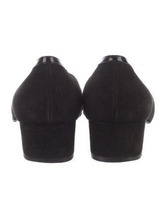Ferragamo Suede Pumps