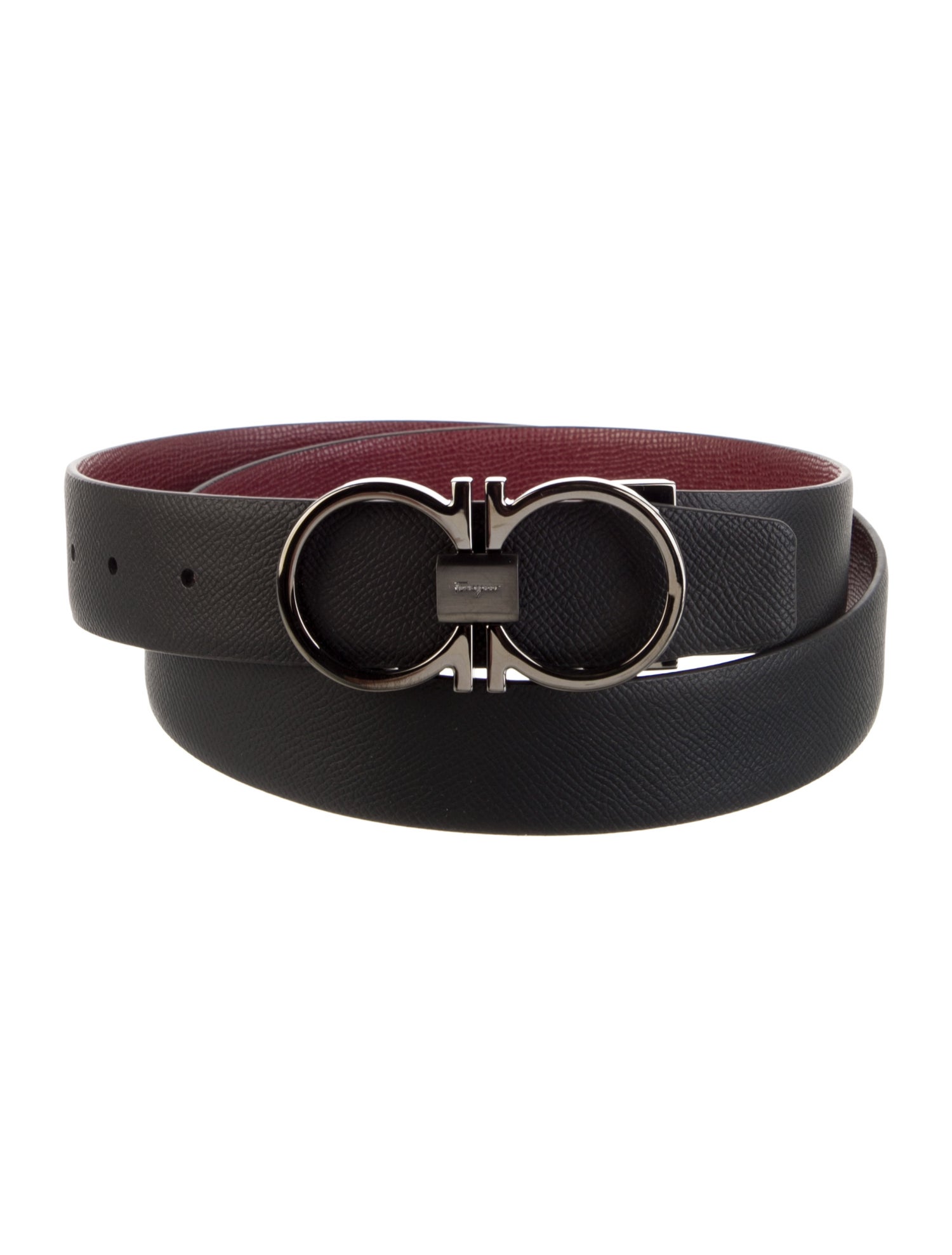 Ferragamo Leather Belt Kit