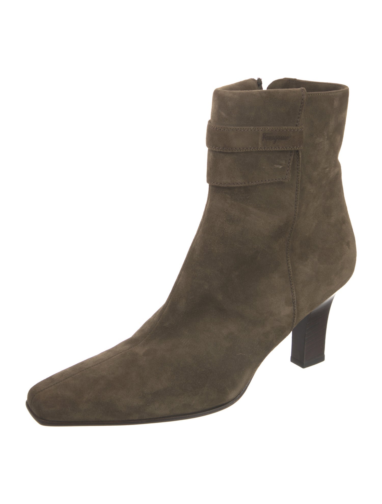 Ferragamo Suede Boots