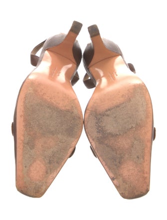 Ferragamo Leather Slingback Pumps