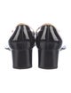 Ferragamo Patent Leather Bow Accents Pumps