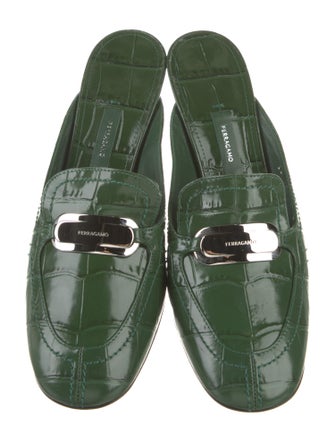 Ferragamo Leather Mules