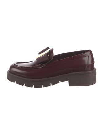 Ferragamo Leather Loafers