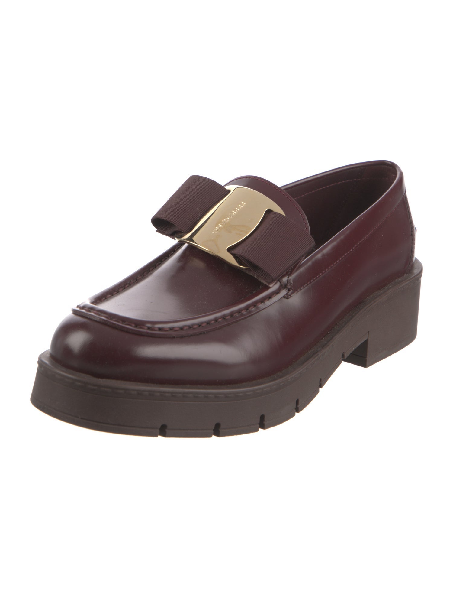 Ferragamo Leather Loafers