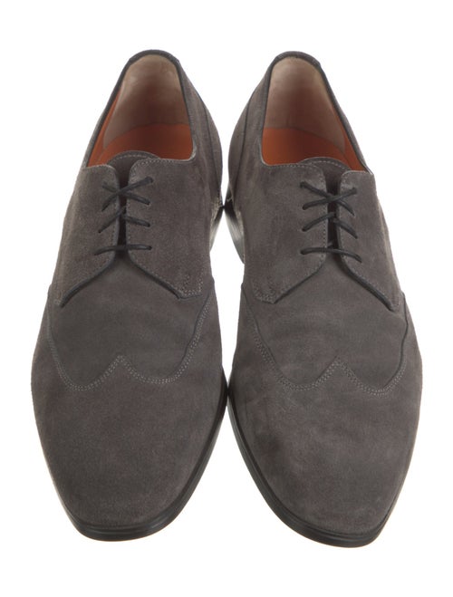 Ferragamo Suede Derby Shoes