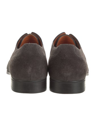 Ferragamo Suede Derby Shoes