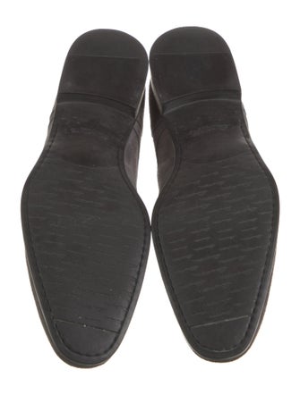 Ferragamo Suede Derby Shoes