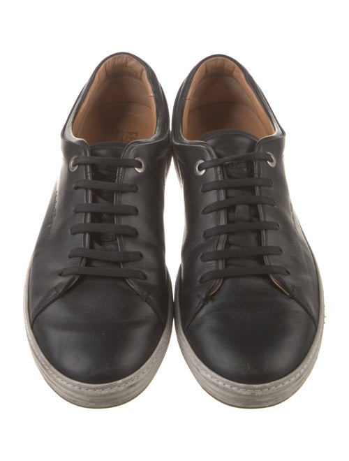 Ferragamo Leather Sneakers