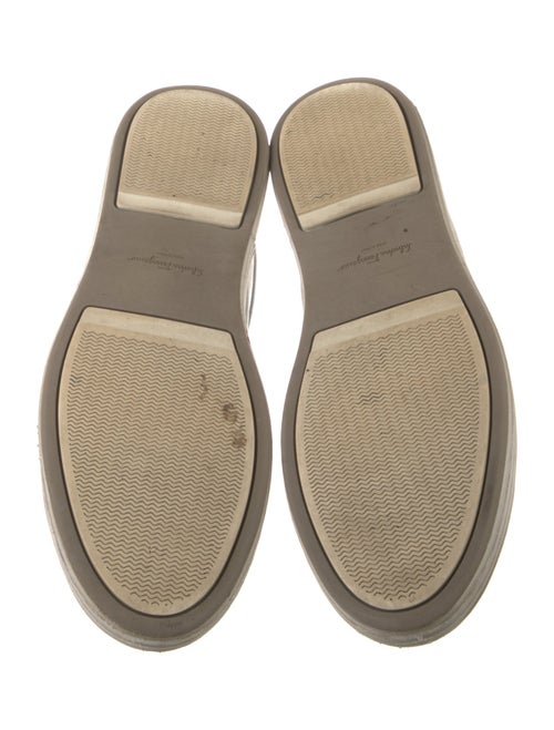 Ferragamo Leather Sneakers