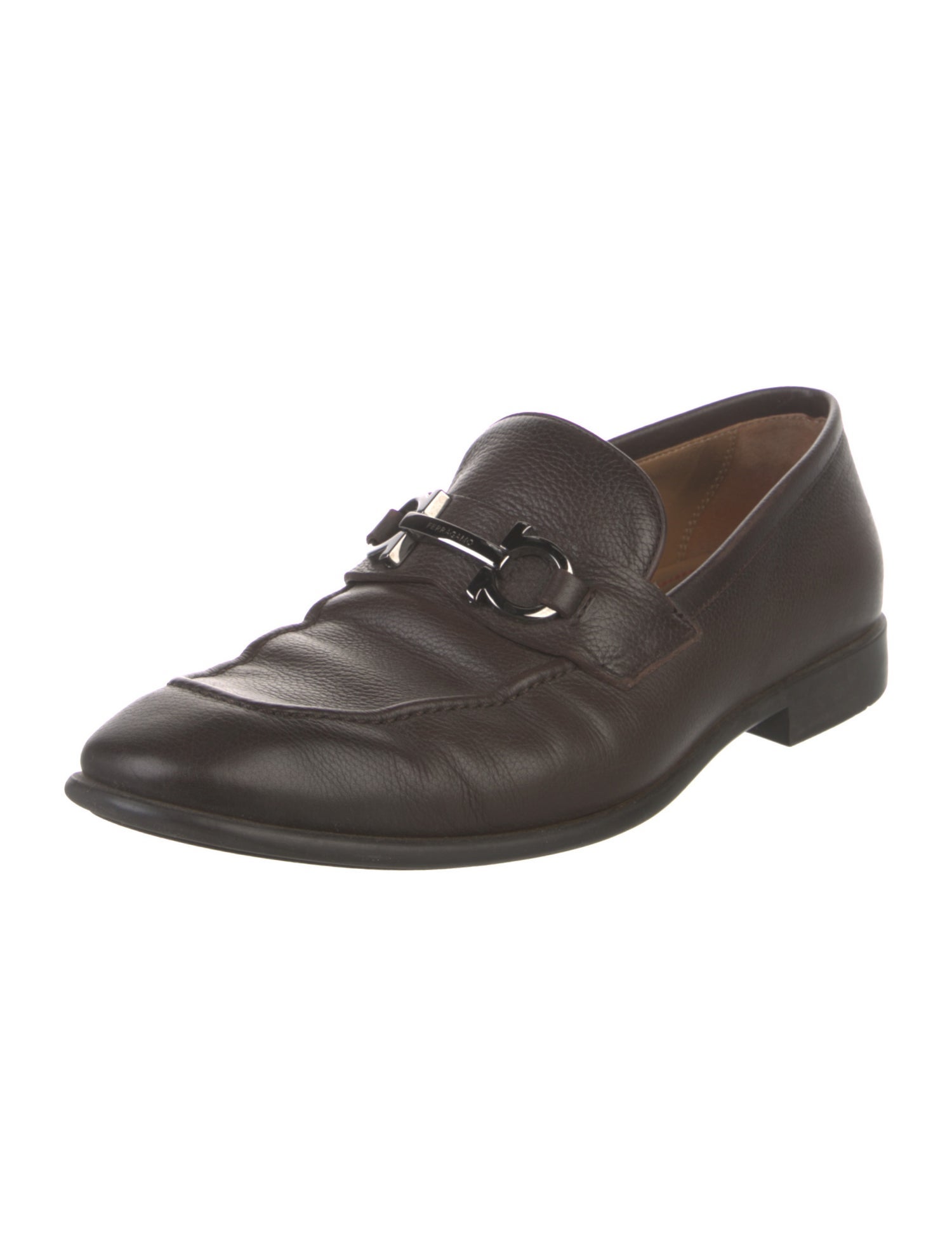 Ferragamo Leather Dress Loafers