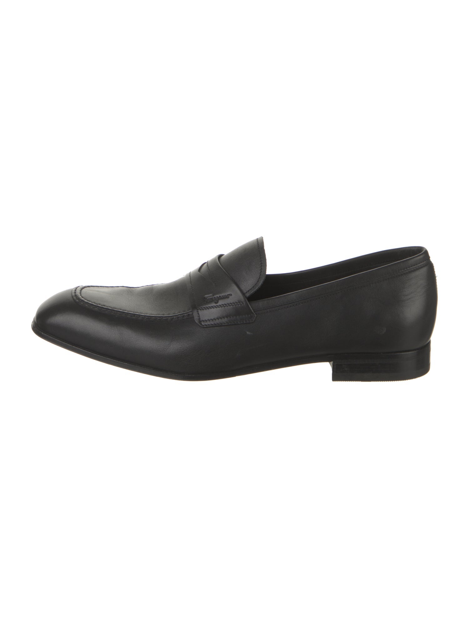 Ferragamo Leather Dress Loafers