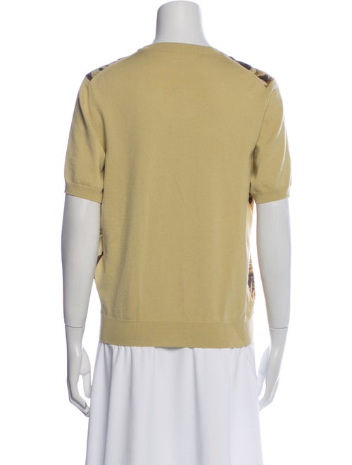 Ferragamo Virgin Wool Graphic Print T-Shirt