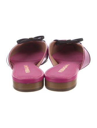 Ferragamo Leather Mules