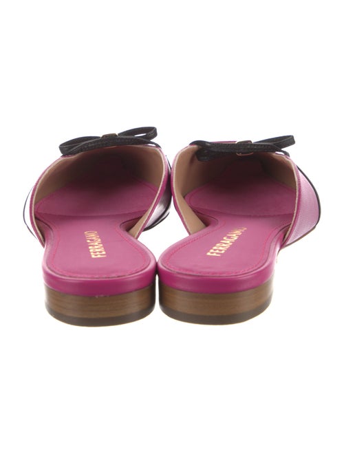 Ferragamo Leather Mules