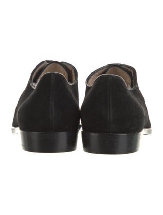 Ferragamo Suede Oxfords