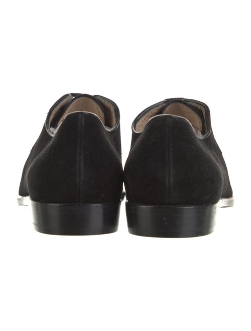 Ferragamo Suede Oxfords