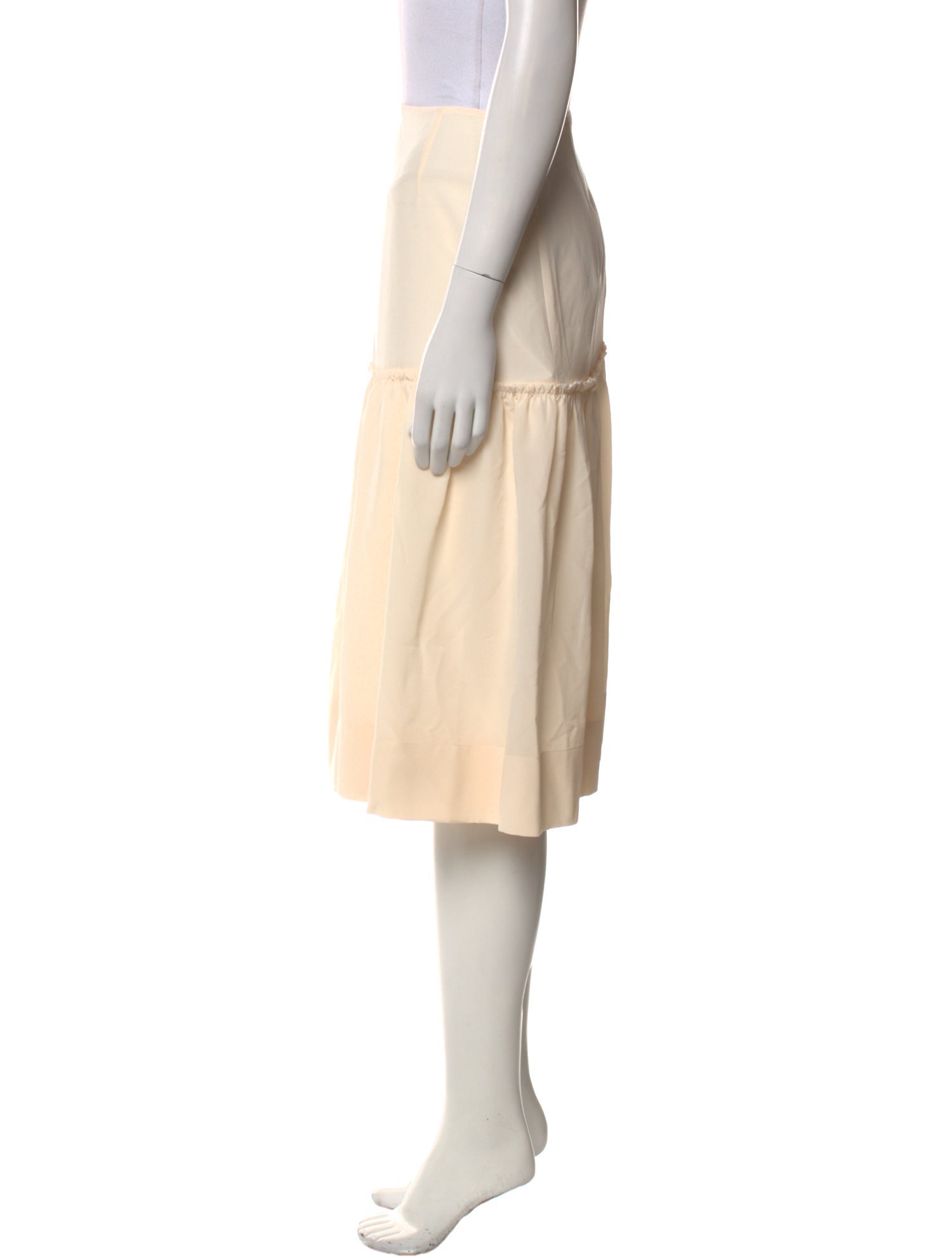 Ferragamo Silk Knee-Length Skirt w/ Tags