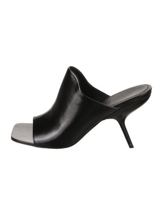 Ferragamo Leather Slides