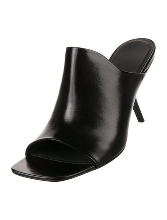 Ferragamo Leather Slides