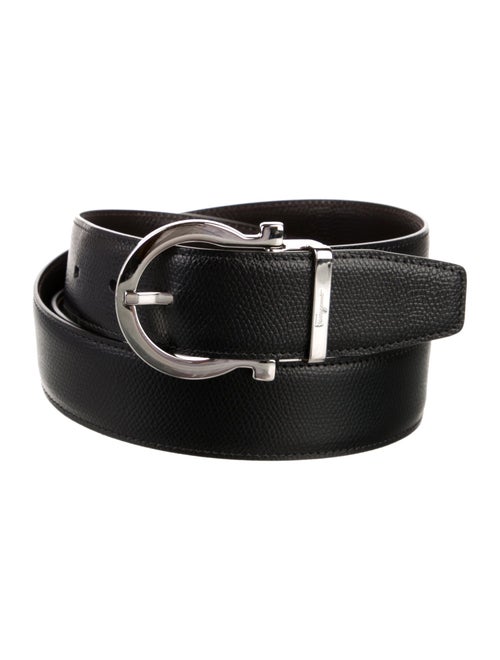 Ferragamo Gancio Logo Leather Waist Belt