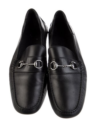 Ferragamo Gancini Logo Leather Drivers