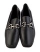 Ferragamo Gancio Logo Leather Drivers