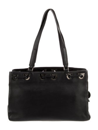 Ferragamo Leather Shoulder Bag