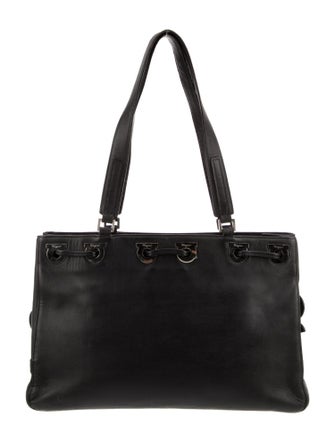 Ferragamo Leather Shoulder Bag