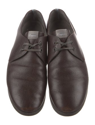 Ferragamo Leather Derby Shoes