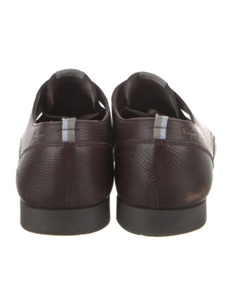Ferragamo Leather Derby Shoes