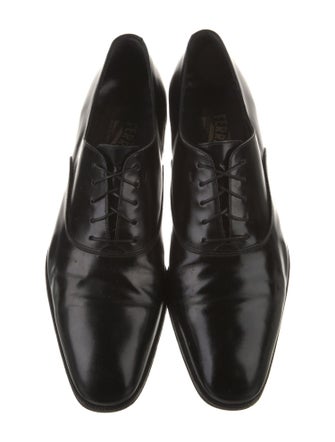 Ferragamo Leather Oxfords