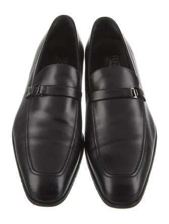 Ferragamo Leather Dress Loafers