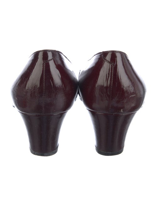 Ferragamo Vara Bow Accent Patent Leather Pumps